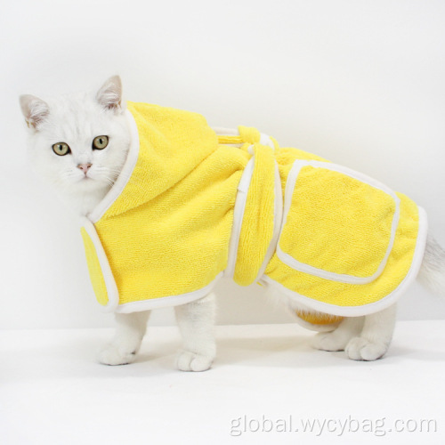 Pet Dog Bathrobe Microfiber Super Soft Towel